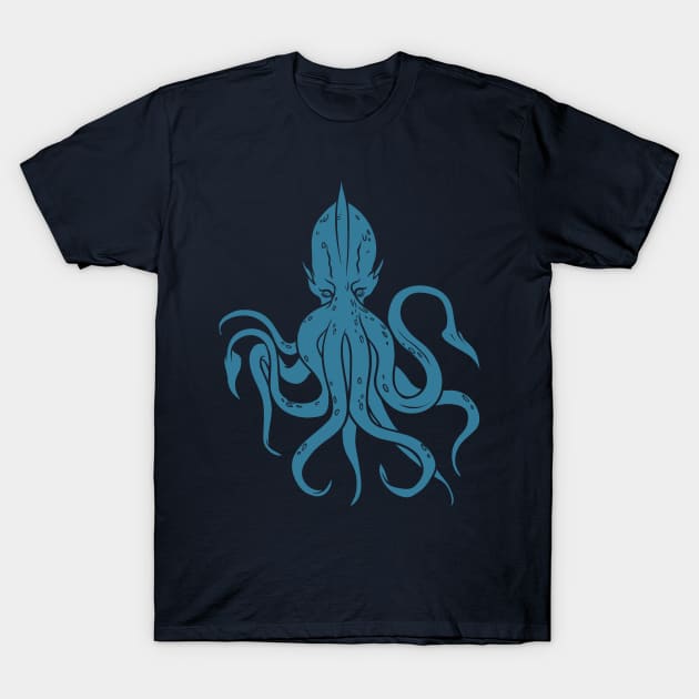 Alien Octopus T-Shirt by kimmieshops